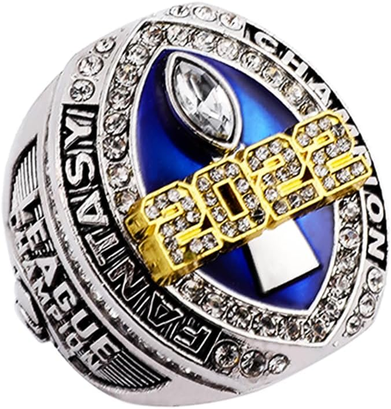 Noblehead 2022 Fantasy Football Championship Ring | Heavy FFL Ring |MVP Award Trophy for Fantasy Football League Winner image number 3
