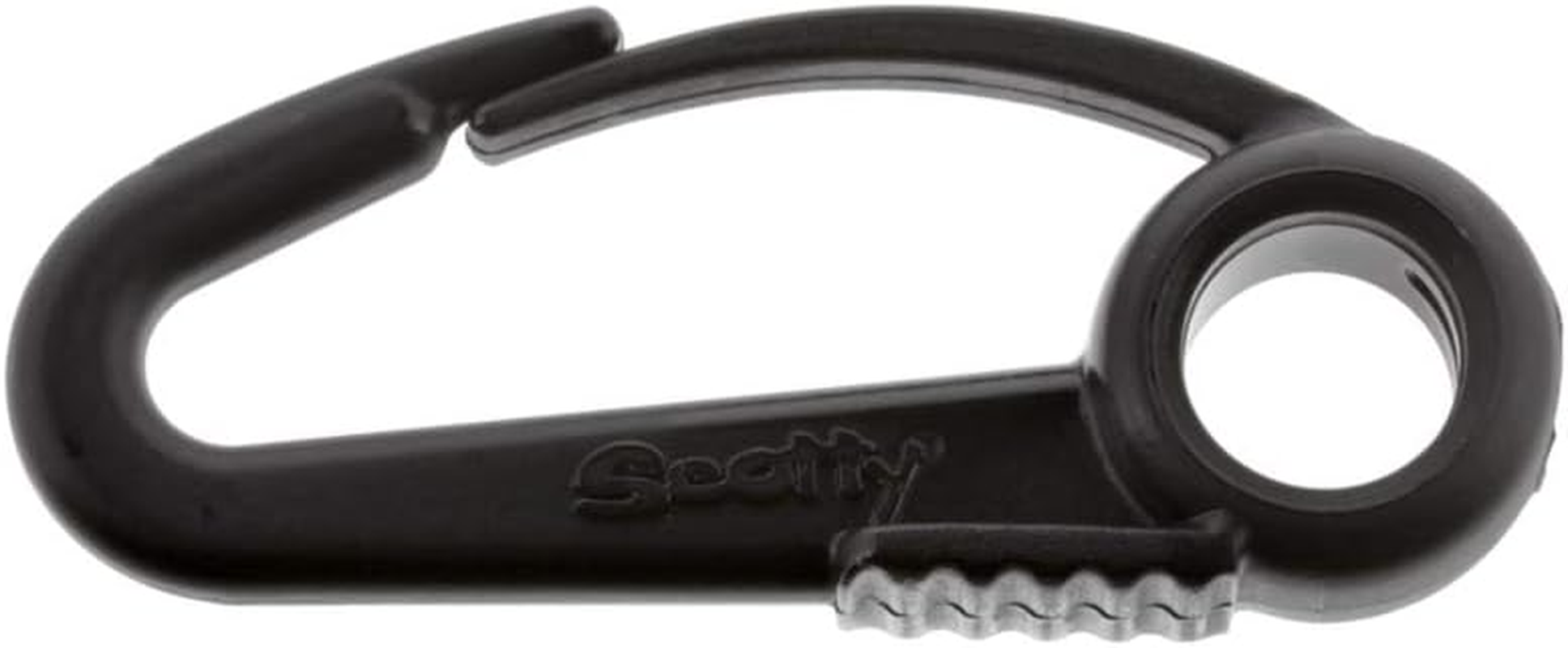 Scotty #590-BK Nylon Snap Hook (Black) (6-Pack) image number 1