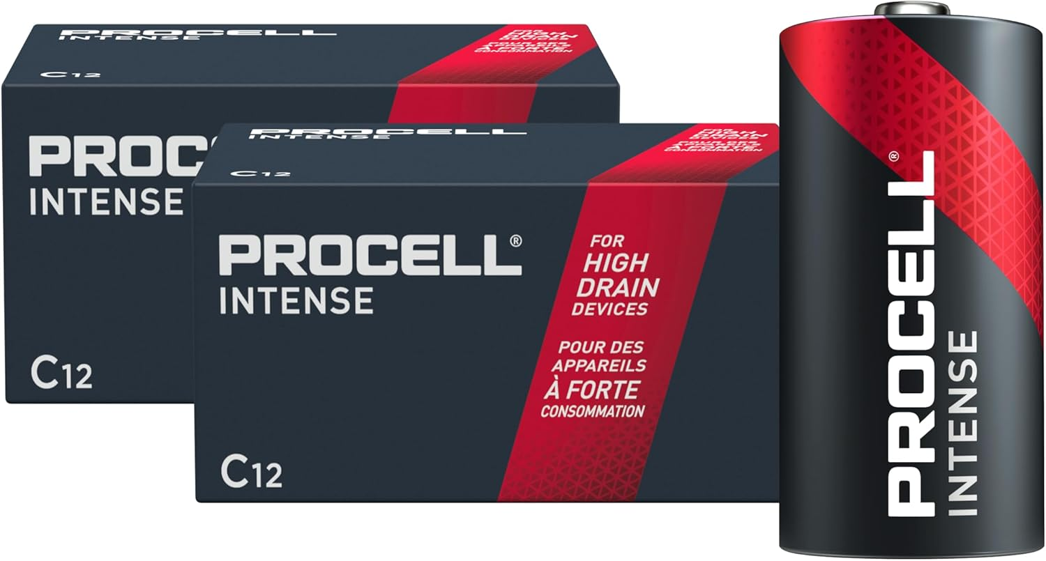 Procell Intense Power Alkaline 9V 24 Batteries image number 4