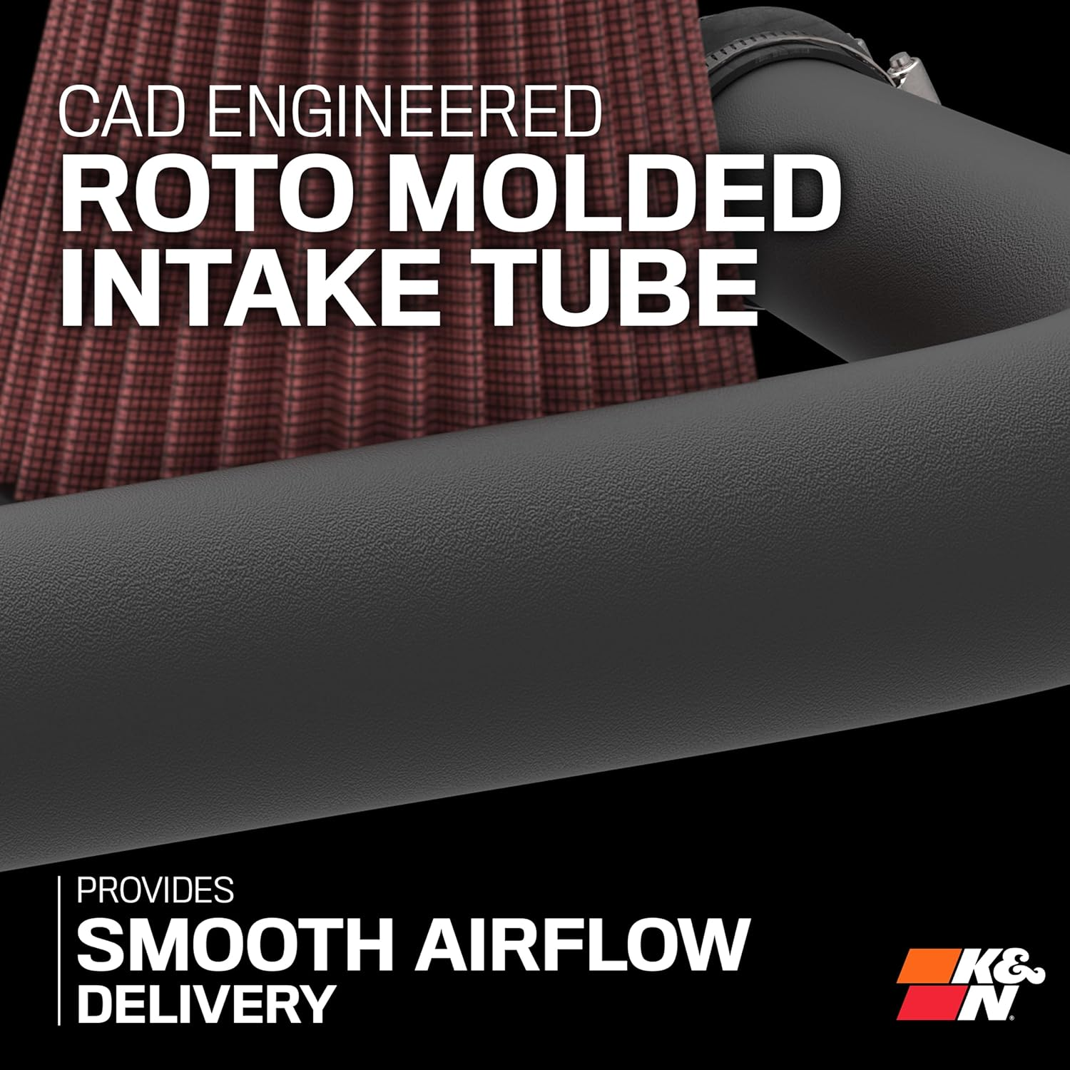 K&N 57S-4521 Performance Air Intake System for 2020 Holden Colorado 2.8L L4 Diesel image number 4