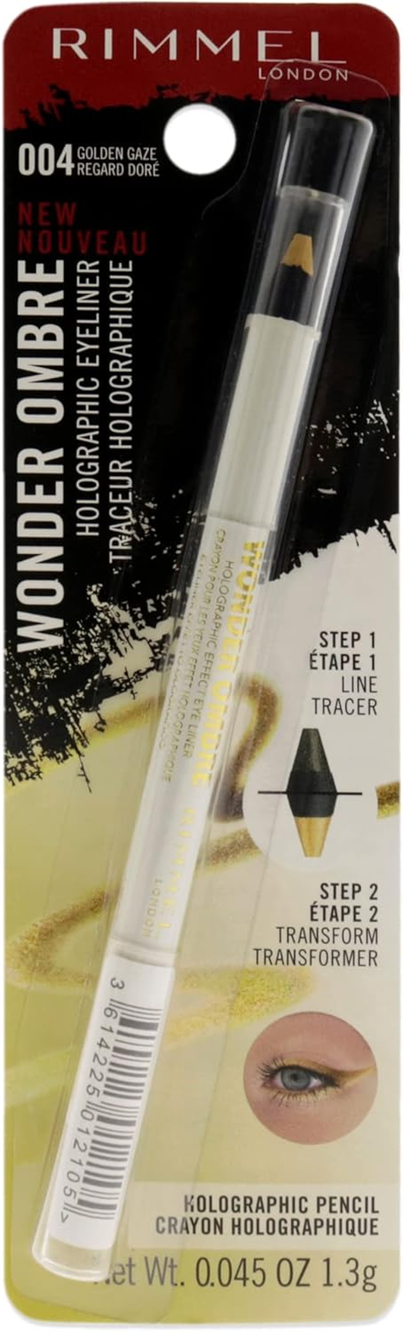 Rimmel London Wonder Ombre Holographic Eyeliner - 001 Super Nova Sky for Women 0.045 Oz Eyeliner