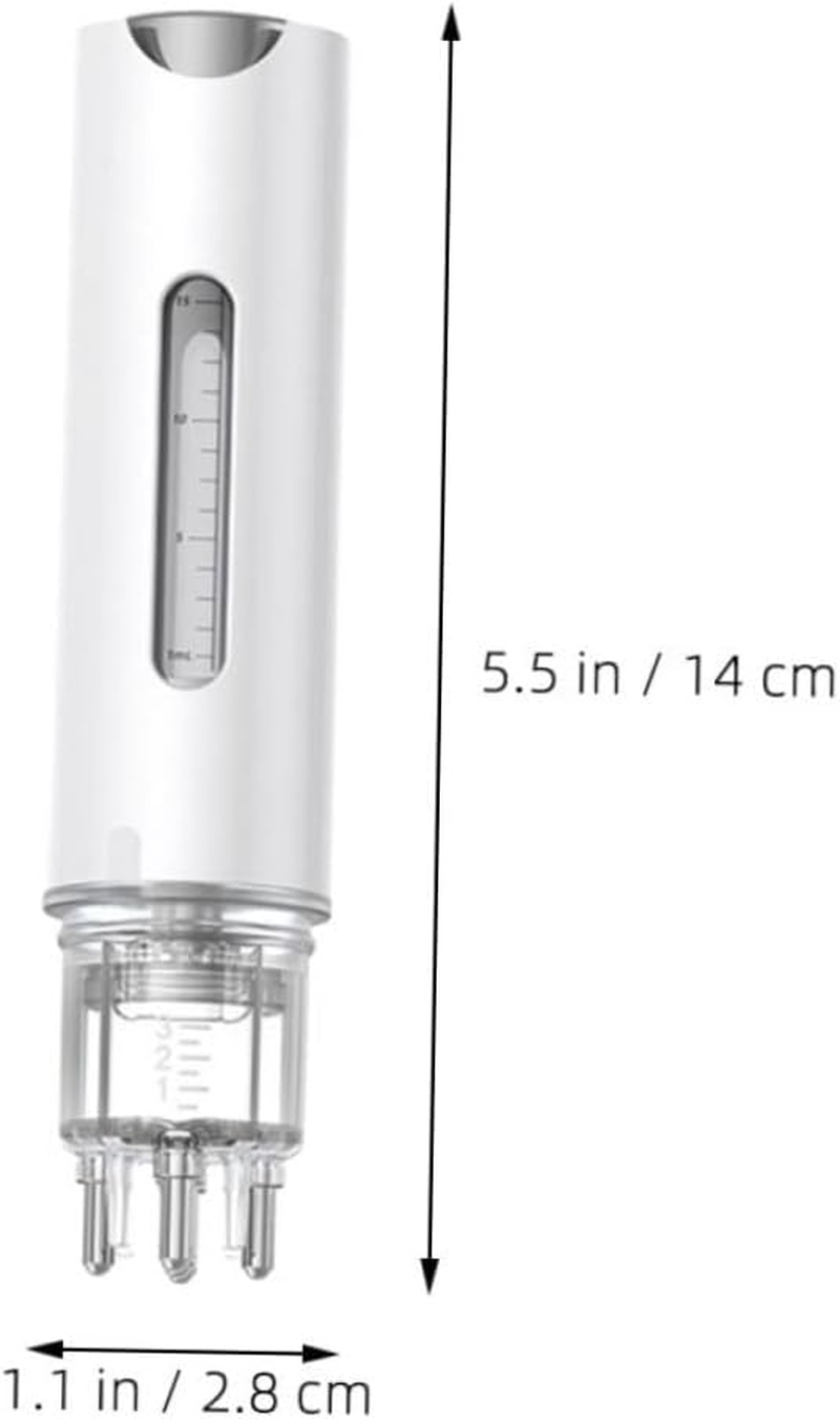 ROMISBABA Ergonomic Root Comb Applicator Bottle for Scalp Care Hair Growth Oil Applicator with Graduated Scale User-Friendly Hair Massager and Serum Application