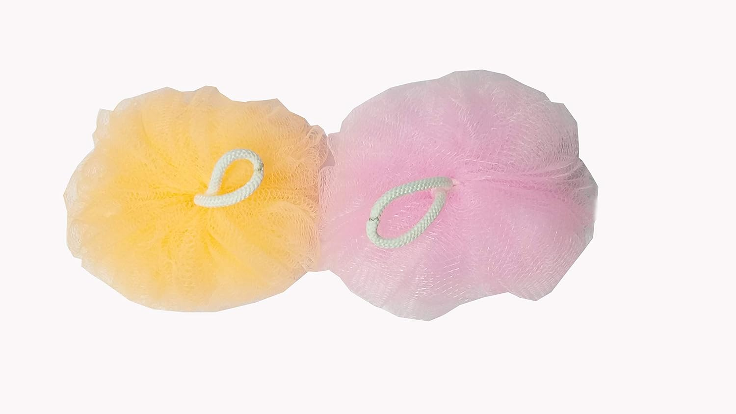 TVASTEE Luxury Bathing round Loofah for Men and Women-Assorted Colour (Pack of 1) image number 3