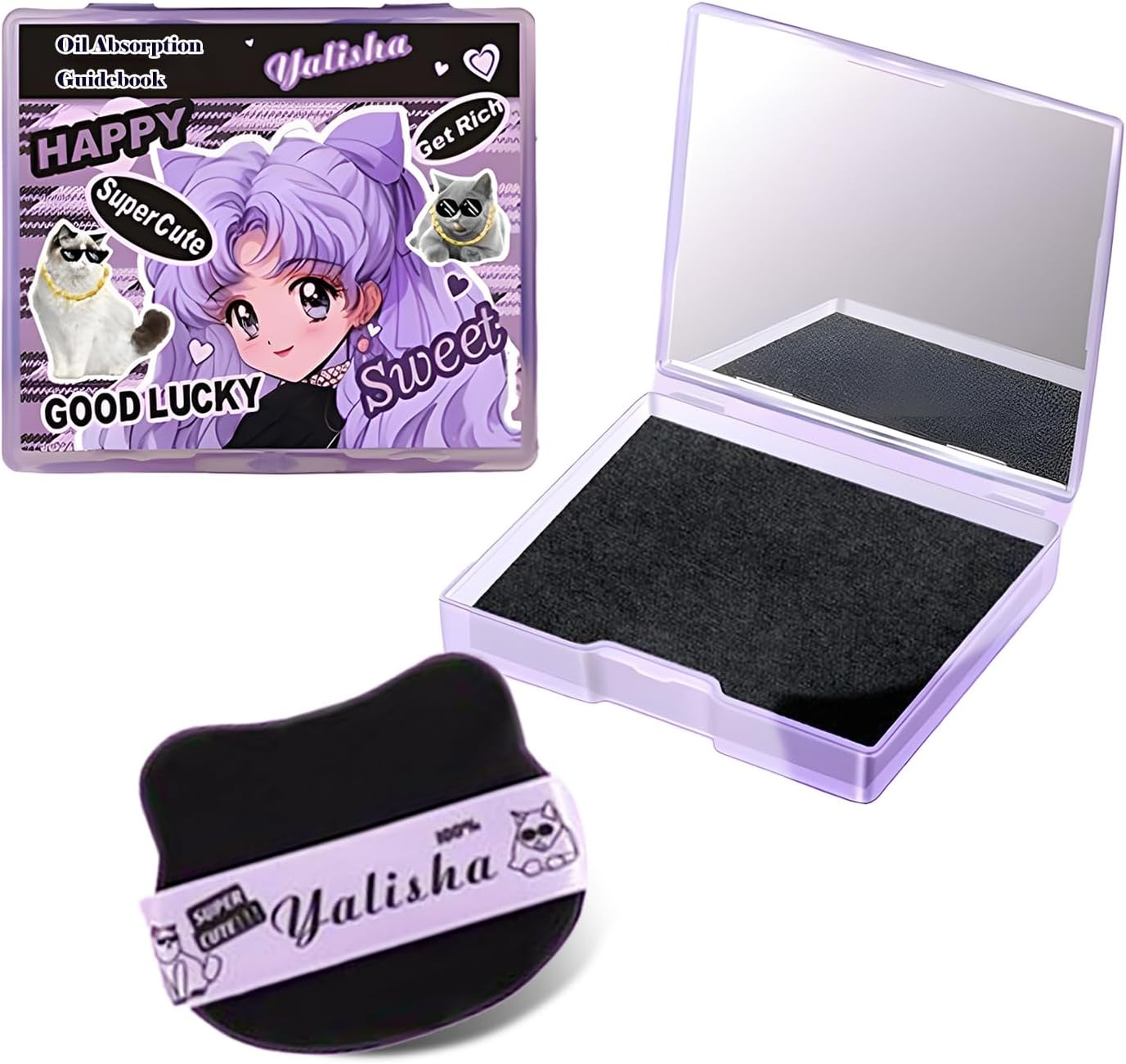 TORMEN Oil Blotting Sheets for Face 100 Pcs Absorbent Facial Paper for Matte Skin Makeup Friendly Portable Blotting Paper Pads image number 3