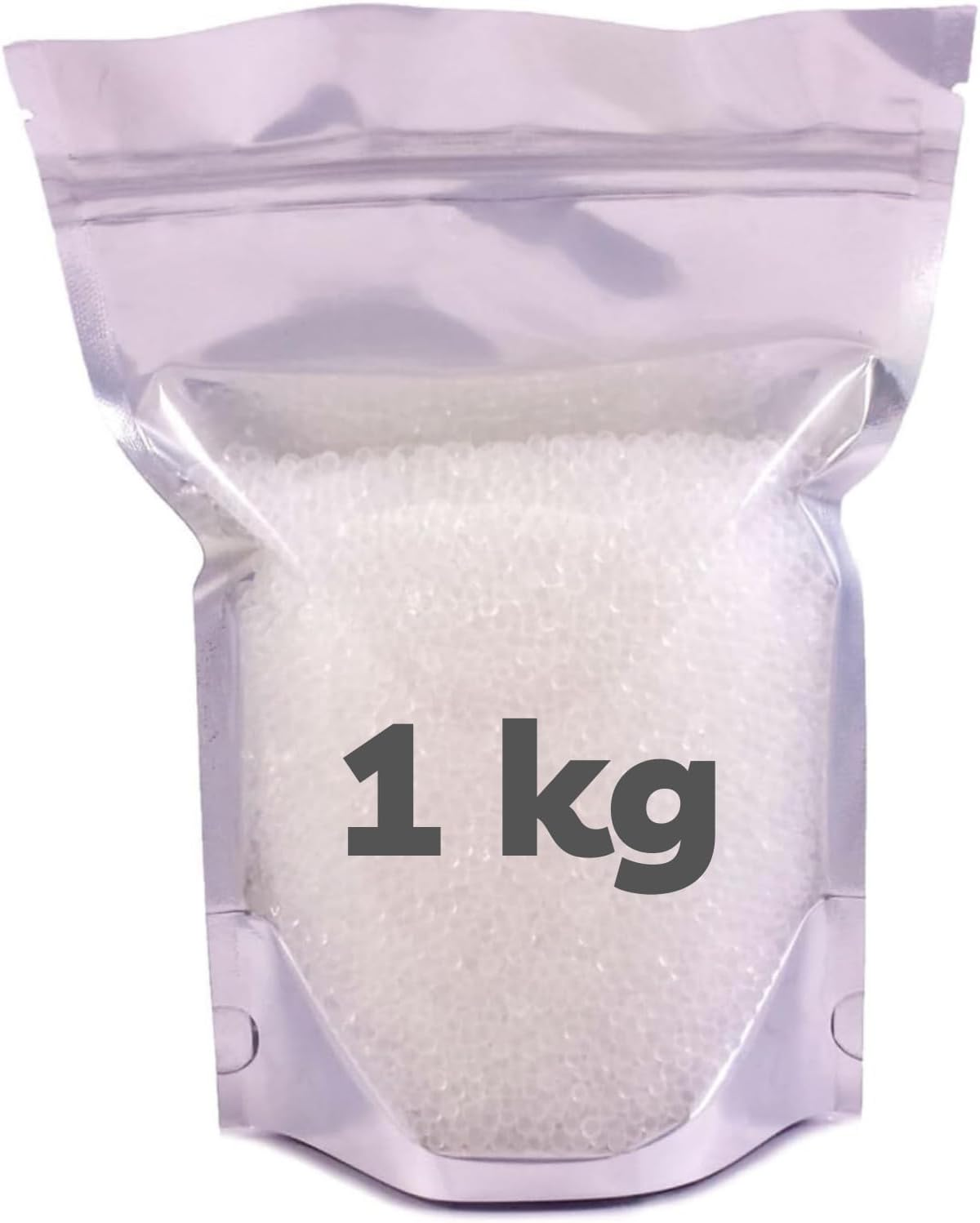 Silica Gel Beads White, 3-5Mm (1.0 KG). Clear Silica Gel Beads Reusable Desiccant Beads Rechargeable Moisture Absorber Silica Gel image number 2