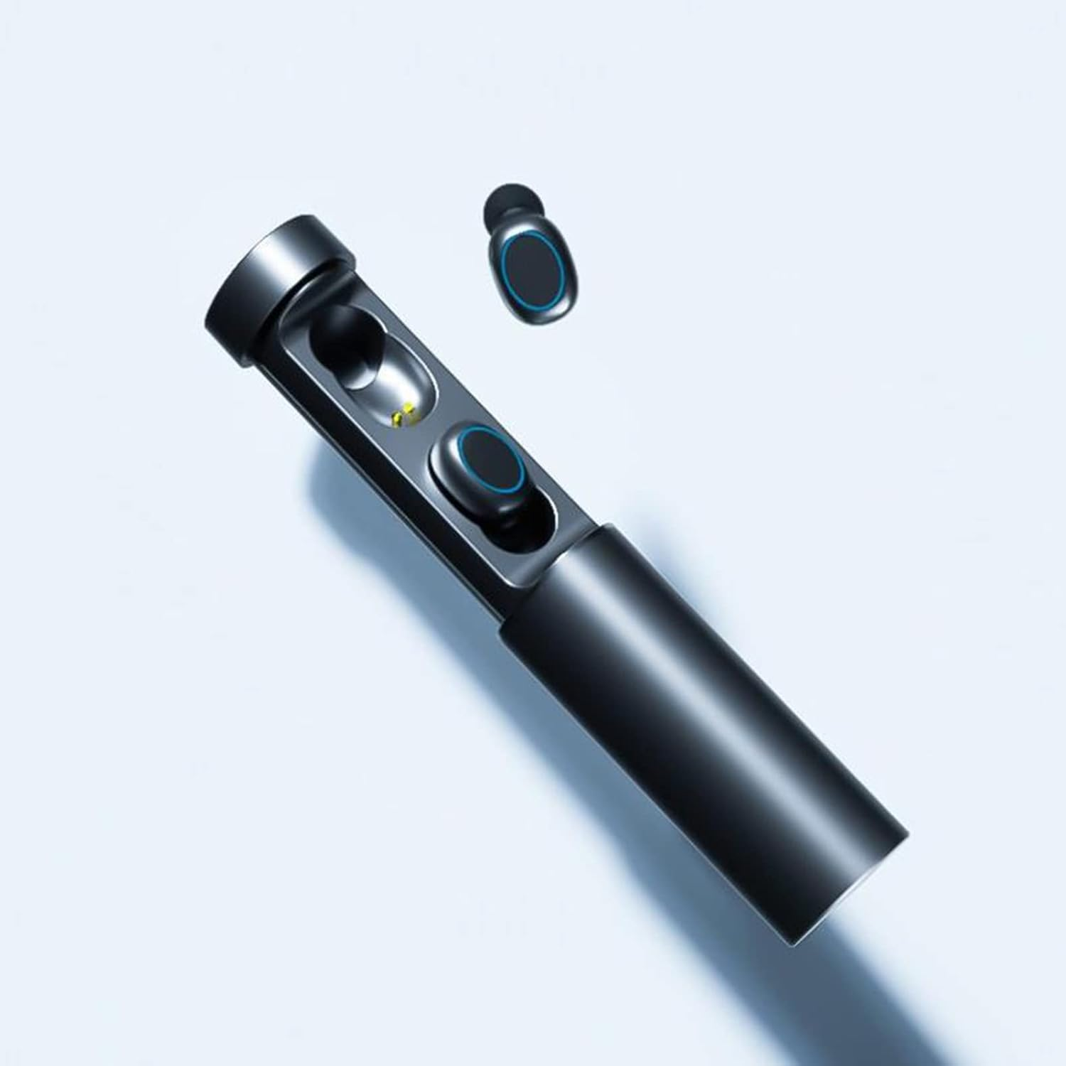 Annadue Wireless Earbuds, Bluetooth Headphones in Ear, Stereo Noise Cancellation, Waterproof Wireless Earbuds with Charging Box, LED Display, Touch Control, Torch