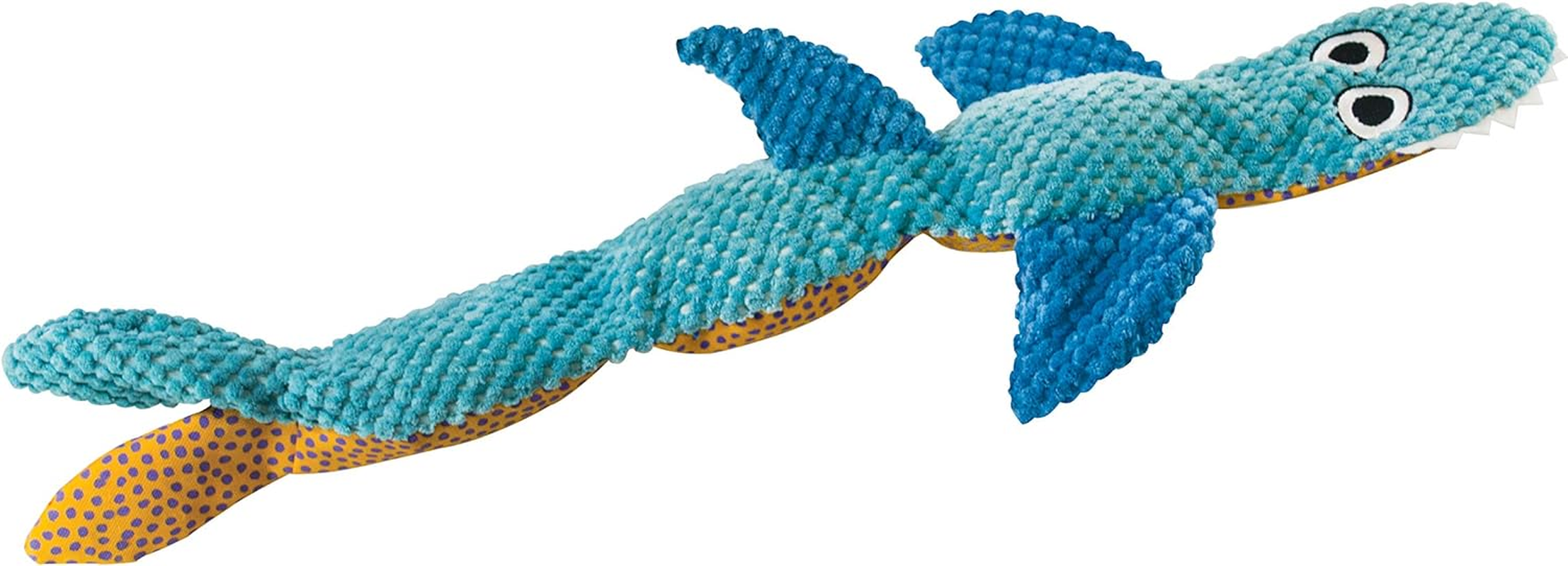 Petstages Stuffing-Free Floppy Shark Plush Dog Toy, Large image number 5