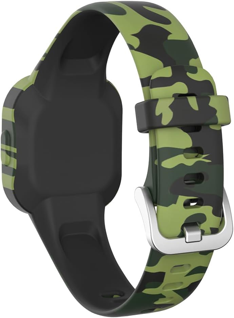 Bands for Garmin Vivofit Jr 3 Camouflage Patterns for Children Kid'S Boys Girl,Replacement Silicone Sport Watch Band Junior 3 Adjustable Soft Straps Vivofit Jr. 3 Fitness Tracker image number 1