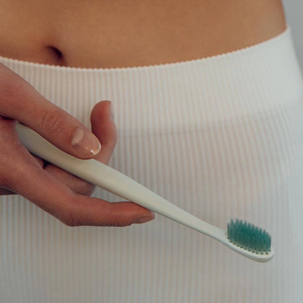 Byhayan PLA Biodegradable Toothbrush - Pistachio Green image number 6