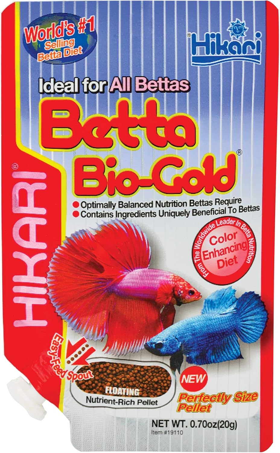 Hikari Tropical Betta Bio-Gold Fish Food, 0.70 Oz (20G) image number 4