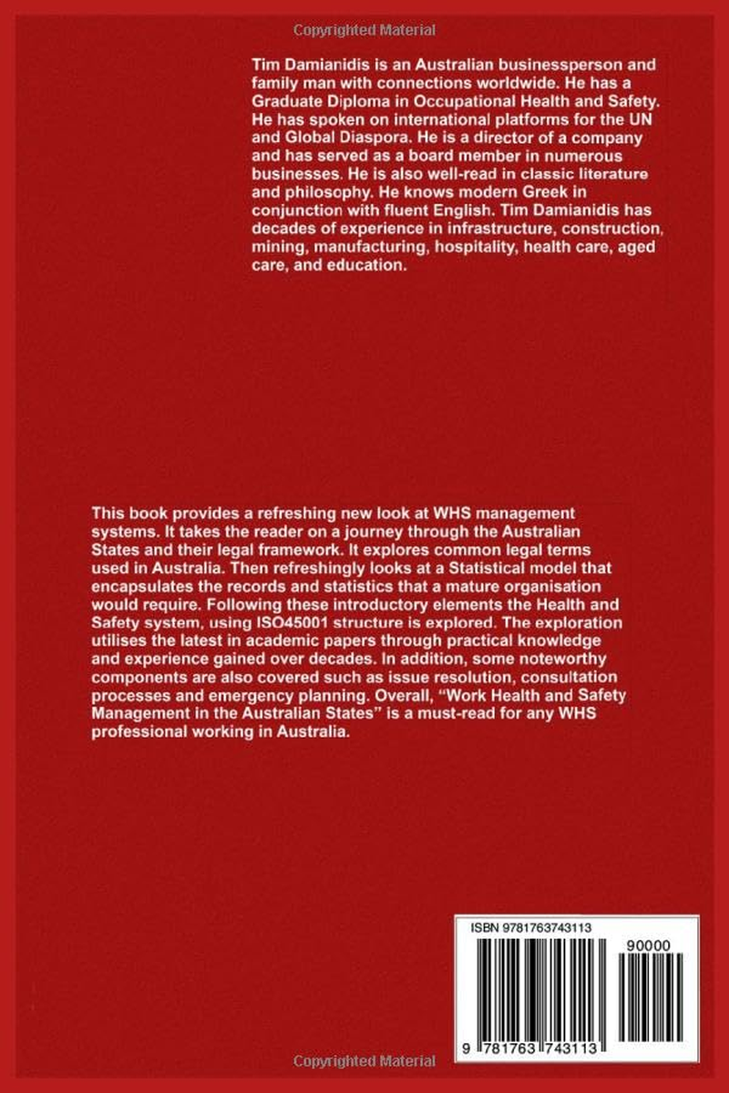 Work Health and Safety Management in the Australian States image number 1