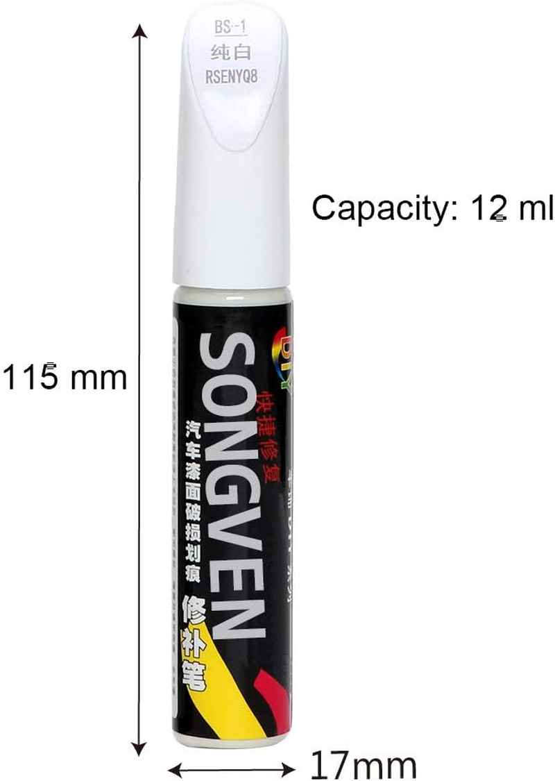 SONGVEN Universal Car Pro Mending Car Remover Scratch Repair Paint Pen Clear Fix It Pro Car Scratch Repair Car Scratch Remover Car Scratch Repair Paint Pen (White) image number 1