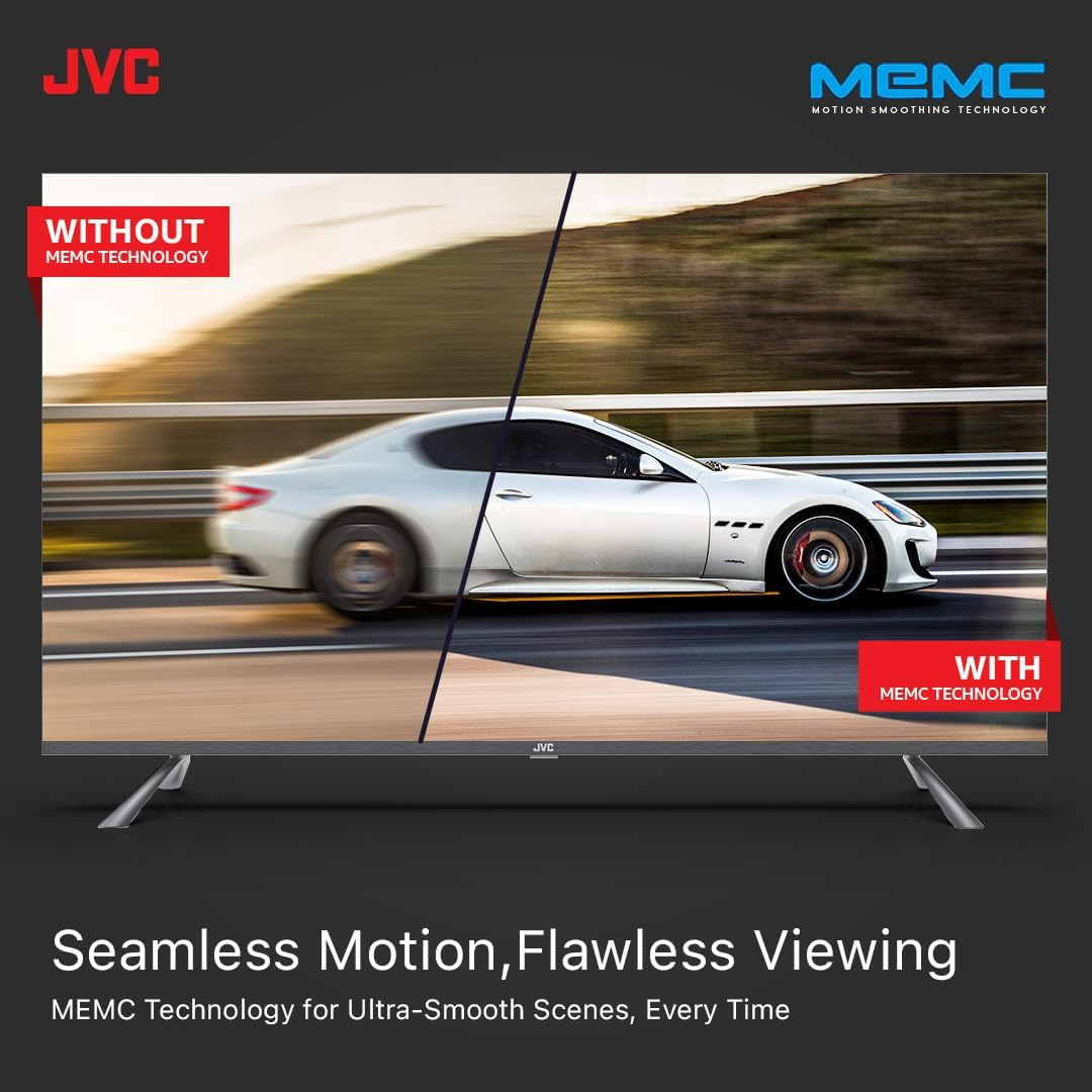 JVC 75 Inch UHD 4K QLED Android TV | Dolby Vision & Atmos | Ultra-Thin Bezels | Google Play Store & Chromecast Built-In | MEMC Tech | Netflix, Youtube, + More | Metal Frame | AV-JQ757115A image number 5