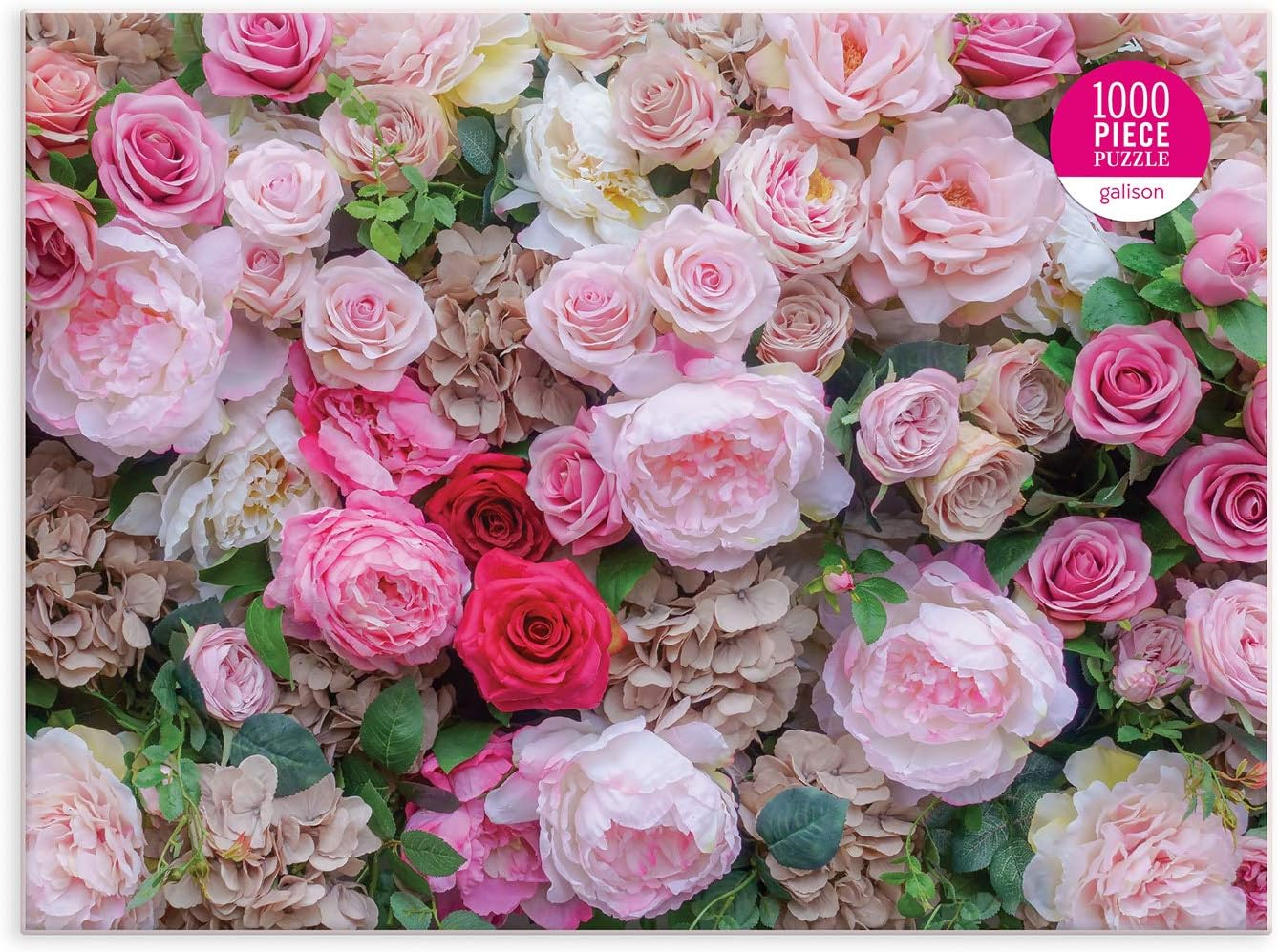 English Roses 1000 Piece Puzzle - Dresden image number 3