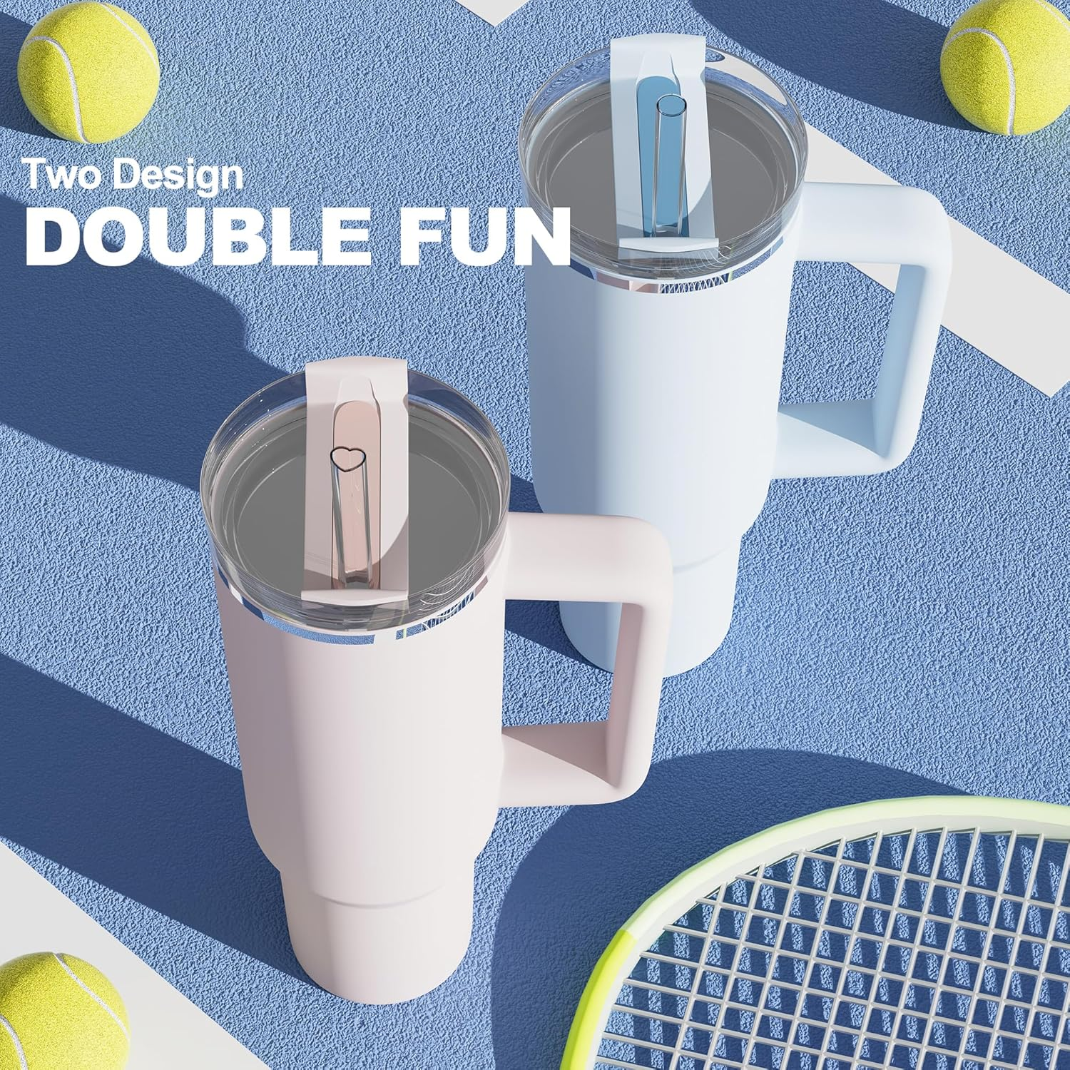 6 Pack Replacement Straws Compatible with Stanley 40 Oz 30 Oz Cup Tumblers, Reusable Long Thick Transparent Plastic Straw with 2 Cleaning Brushes, Easy to Clean, Food Grade & BPA Free (Round Shaped) - Round Shaped image number 6