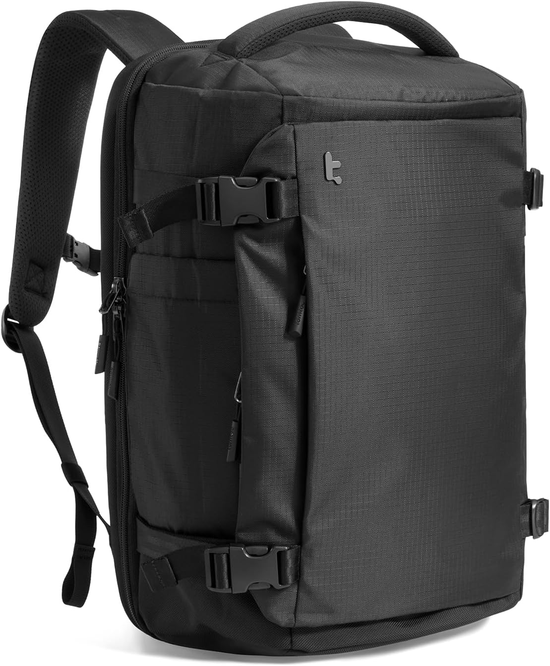 Tomtoc Carry-On Travel Backpack, Tsa-Friendly Flight Approved, Lightweight Business Rucksack, Water-Resistant Durable Bag for Vacation/Weekend/Overnight Trips, 28L/40L