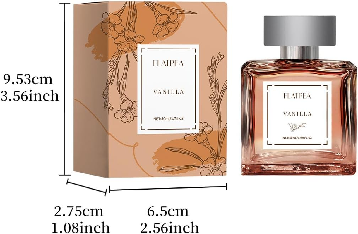 Vanilla Perfume Oil &ndash; Sweet, Creamy & Long-Lasting Fragrance, Alcohol-Free, 50Ml (1.69 FL.OZ) image number 1