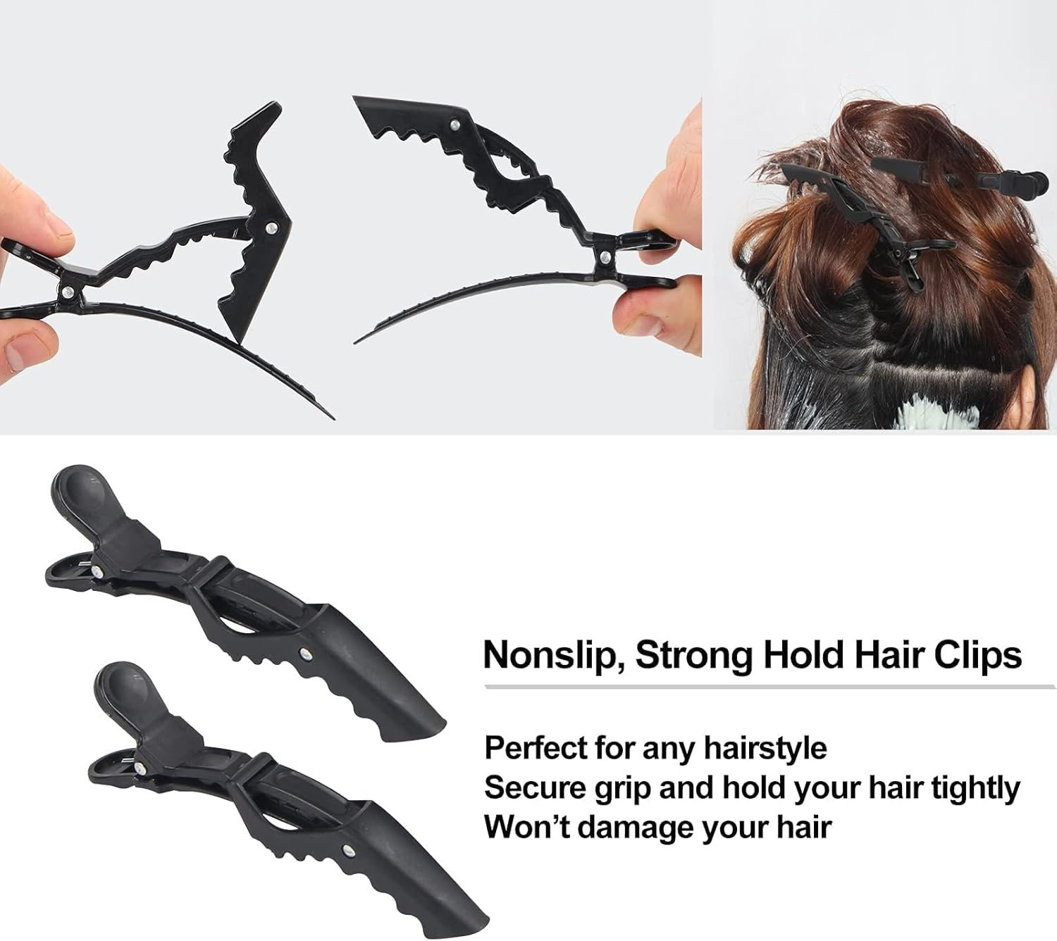 Professional Hair Coloring Kit, 5 Piece Set with Mixing Bowl, Tinting Brushes, Hair Clips, Salon Hair Dye Application Tools image number 4