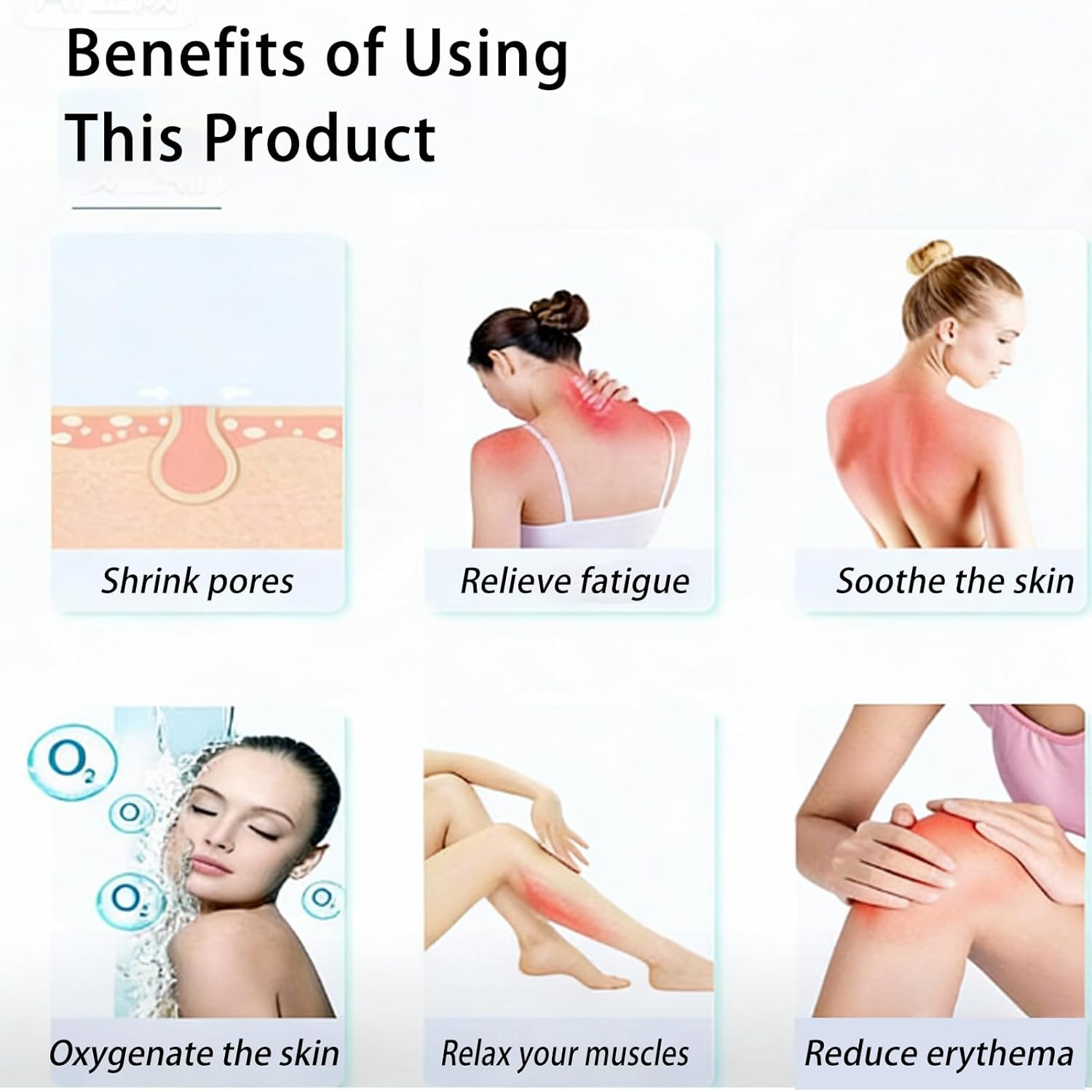 2Pcs Ice Roller Set, Face Roller & Ice Roller for Face - Cooling Facial Relaxation Massager for Puffiness & Tension (Blue & Pink) image number 3