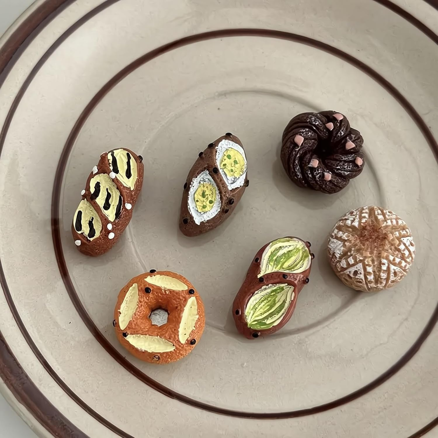 REGODI 12Pcs 3D Bread Fridge Magnets, Cute Strong Refrigerator Stickers for Kitchen, Whiteboard, Cabinets & Office Decor, Fun Baking-Themed Accessories image number 5