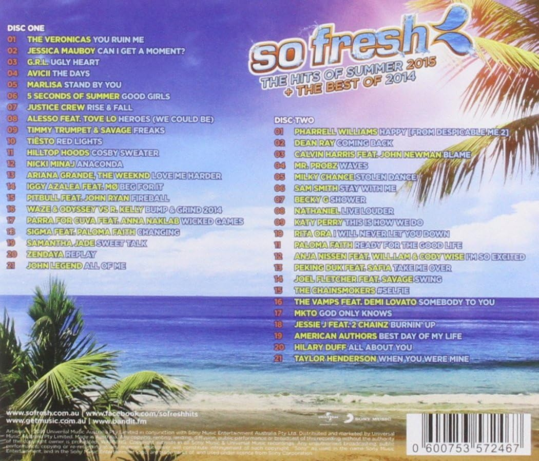 So Fresh: the Hits of Summer 2015 + the Best of 2014