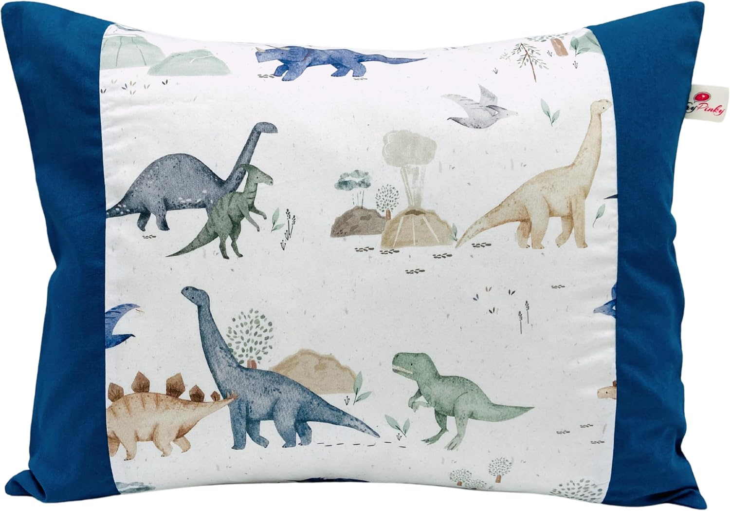 Children'S Cushion Cover 100% Organic Cotton Pillowcase 40 X 60 Cm Cushion Vehicles Dinos Unicorns Boys Girls Children'S Garden Cushion Bed Linen (Construction Vehicles Grey, 40 X 60 Cm)