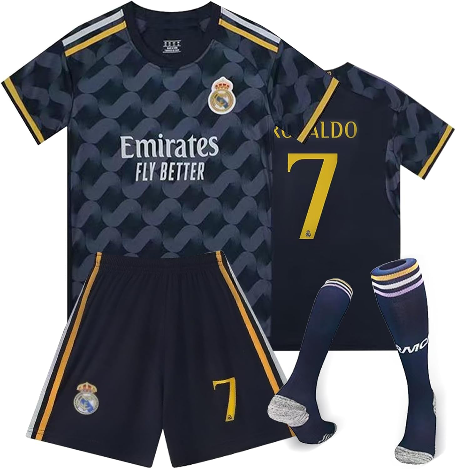 LJ Sengly Supply Football Jersey Kids 7,23/24 New Season Home/Away Football Training Jersey, Football Shirts Shorts and Socks Set for Kids/Adults,Soccer Jersey for Youth, Fans Gift T-Shirt image number 1