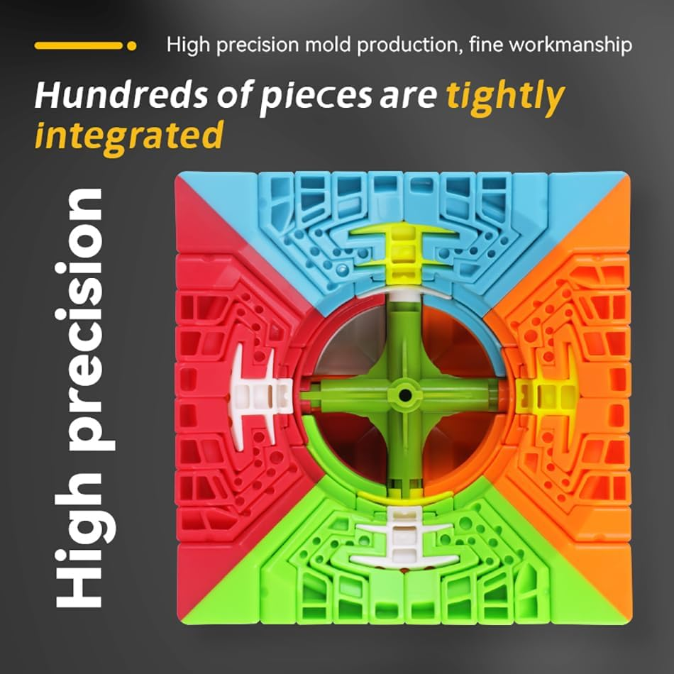 Willking Qiyi 10X10 Stickerless Speed Cube QY 10X10X10 Puzzle Speed Cube image number 4