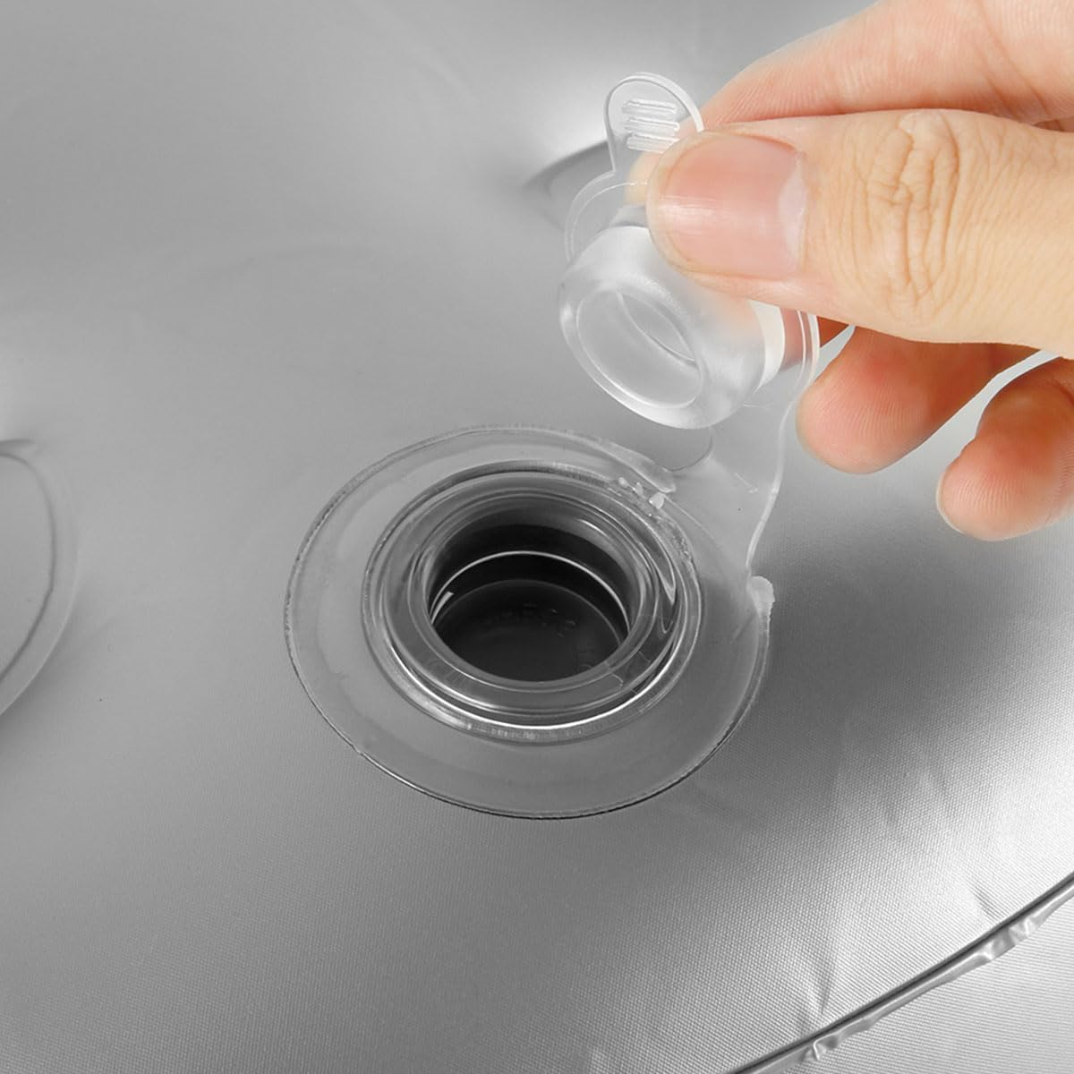 Hot Tub Seat for Inflatable Hot Tub with Suction Cup, Soft Spa Seat Air Cushion Massage Pad, Back Support Bath Spa Pad, Water-Filled Hot Tub Booster Seat, Hot Tub Seat Chair Accessories for Adults image number 1