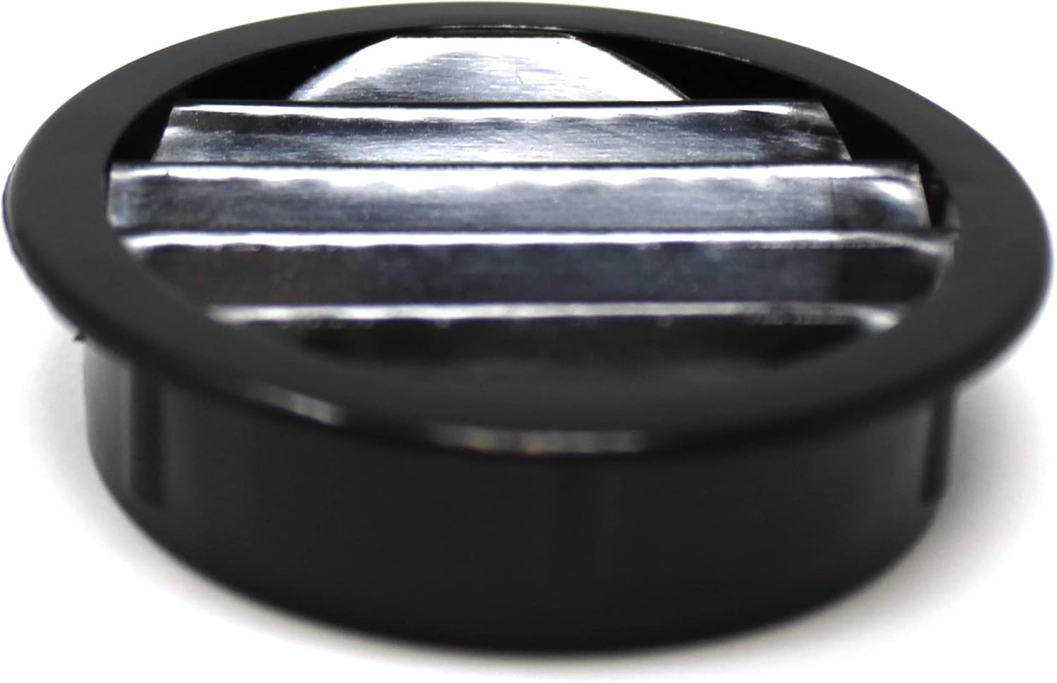 2" round Plastic Louver Soffit Air Vent Reptile Screen Grille Cover Multiple Colors/Quantities (6, Black) image number 5