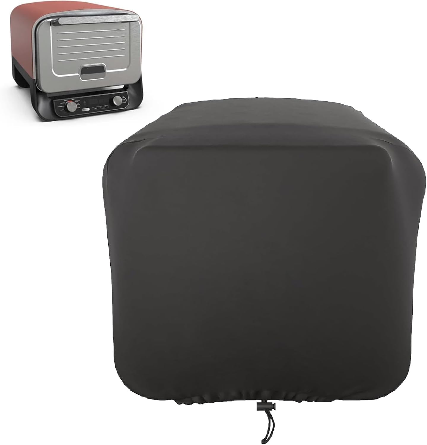 Ninja OO100 Series Pizza Oven Cover, Heavy Duty Outdoor Cover for Ninja Woodfire Grill, Adjustable Drawstrings