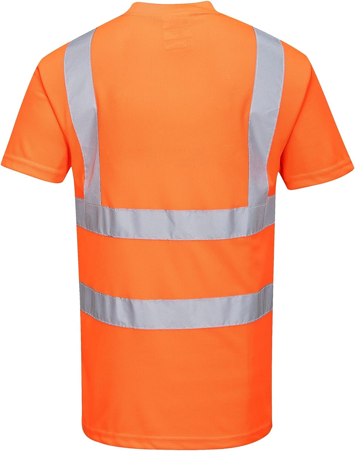Portwest Mens Regular T-Shirt, Orange, Medium US image number 5