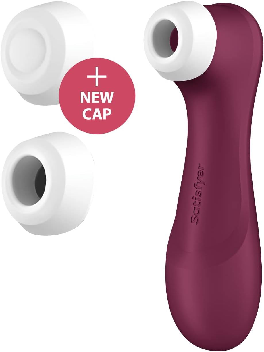 Satisfyer Pro 2 Generation 3 with Liquid Air - Wine Red image number 3