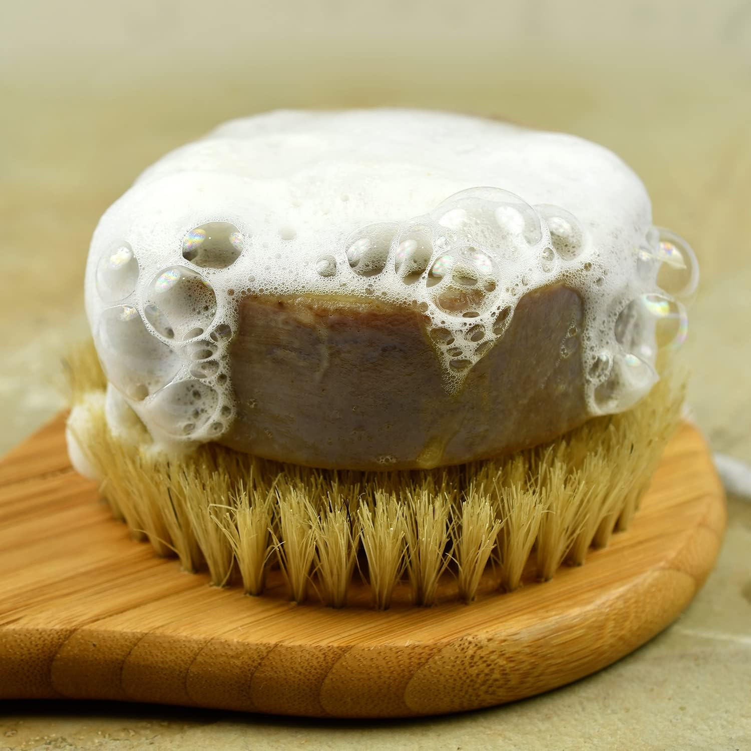 Seattle Sundries Sweet Honey & Oatmeal Soap for Women & Men - 1 (4Oz) Exfoliating All-Natural Bar Soap in a Reusable Travel Tin - Highlander Theme Stocking Stuffer Gift image number 1