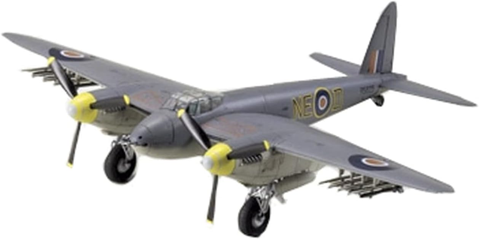 Tamiya 1:72 Scale War Bird Collection De Havilland Mosquito FB MK.VI/NF Aircraft Model Kit image number 4