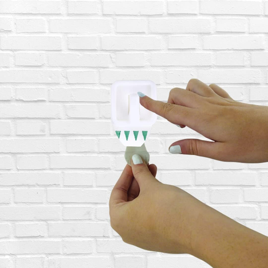 Handy Hardware Plastic Removable Square Hook (Pack of 6), 27 Mm X 27 Mm Size image number 5