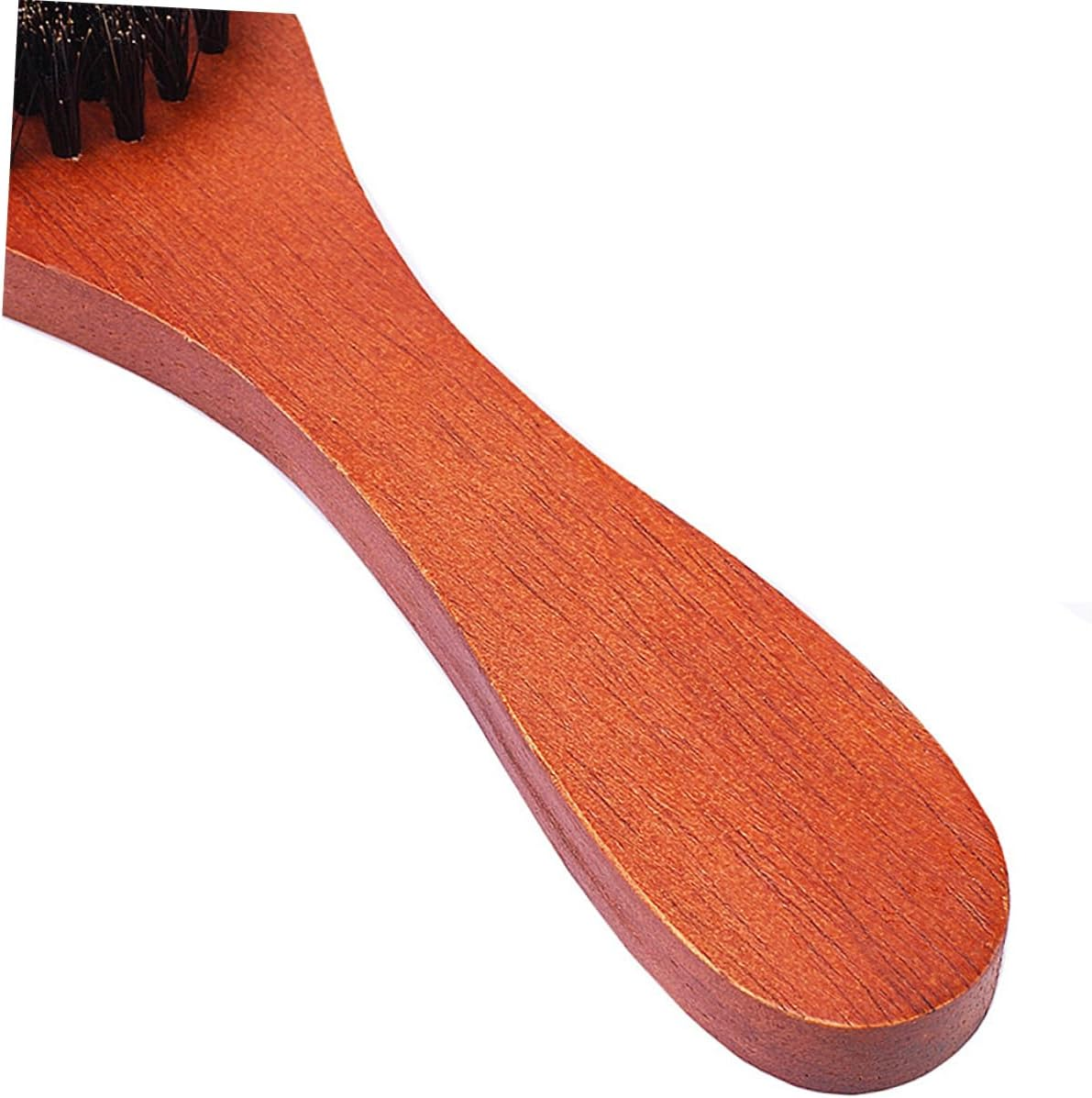 FOMIYES 2 Pcs Bristle Brush Slick Back Hairbrush Hair Brush Wooden Handle Hairbrush Durable Hairbrush Comb Wooden Detangling Brush Wooden Scalp Massager Hair Beauty Tool image number 5