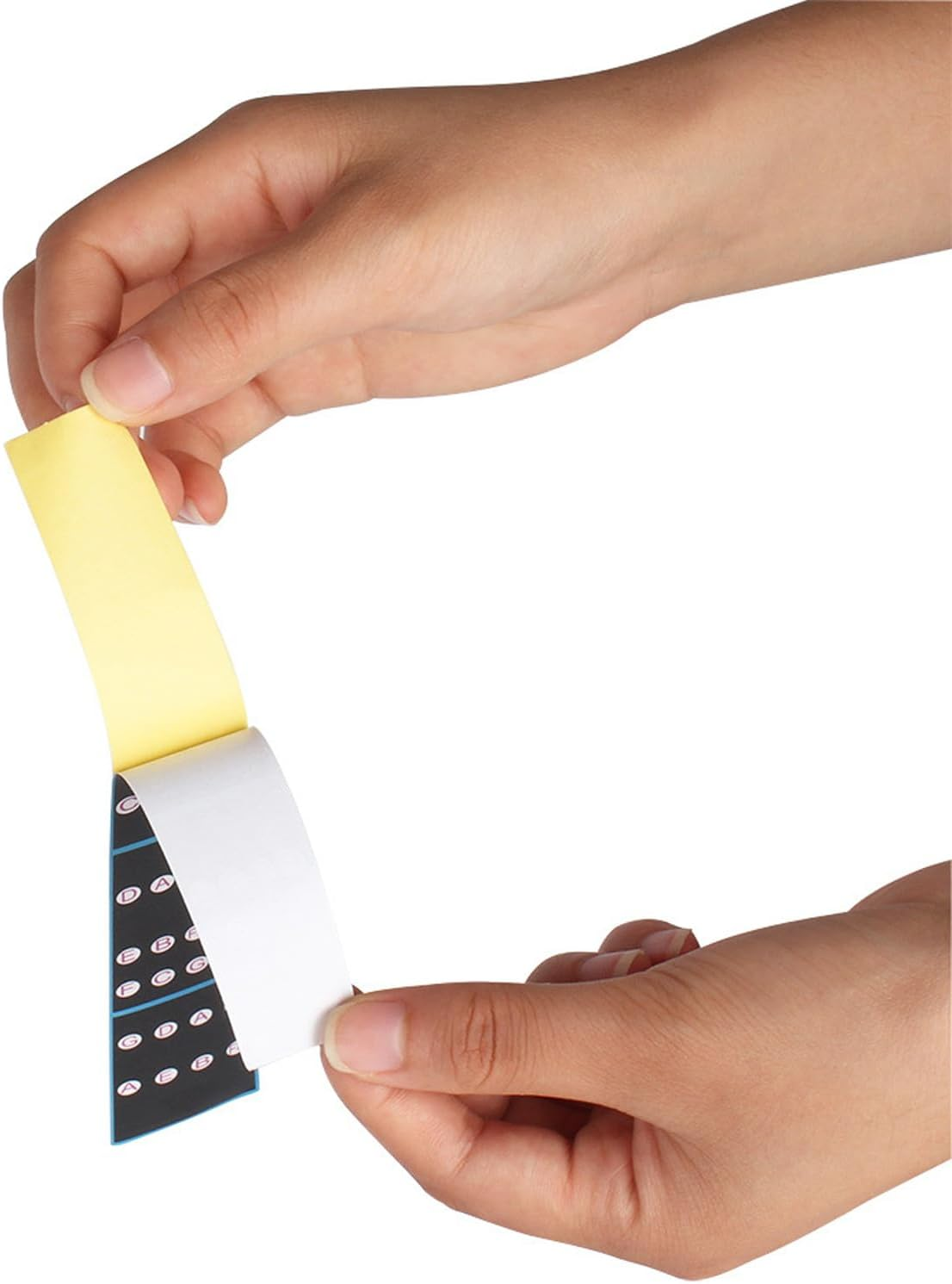 TRADERPLUS Violin Note and Finger Guide Fingerboard Sticker - Removable Position Marker for Beginners Practice (4/4) image number 5