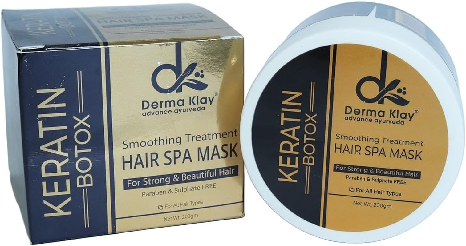 Derma Klay Advance Ayurveda Smoothing Treatment Hair Spa Mask (200G) image number 2