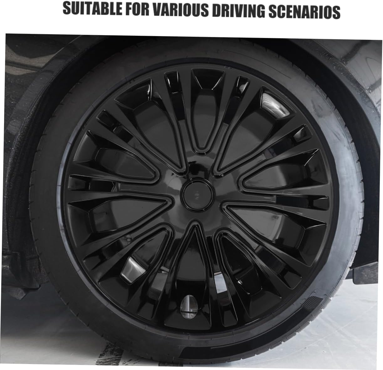 ULTECHNOVO Hubcap Rim Cover Wheel Cover Replacement for Car Accessories Wheel Hubcap Distinctive Design for Vehicle Appearance Enhancement image number 6