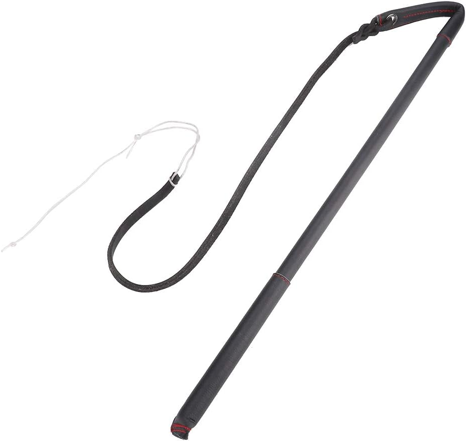 Artificial Cowhide Dog Stirring Whip Bat with Handle for Medium Large Dogs Training Accessory Suitable for Schutzhund, German Shepherd, and Others Dogs image number 5