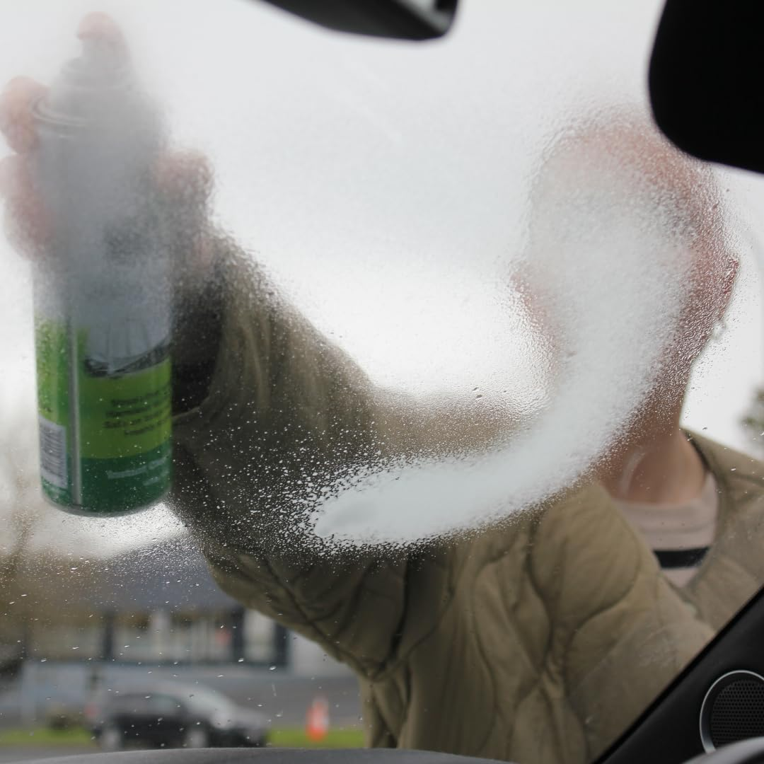 Bars Bugs Aerosol Glass Cleaner Design Glass Cleaner Remove Dirt, Dust Grease and Hand Prints for Instant Clear (Pack of 1, 400Gm) image number 2