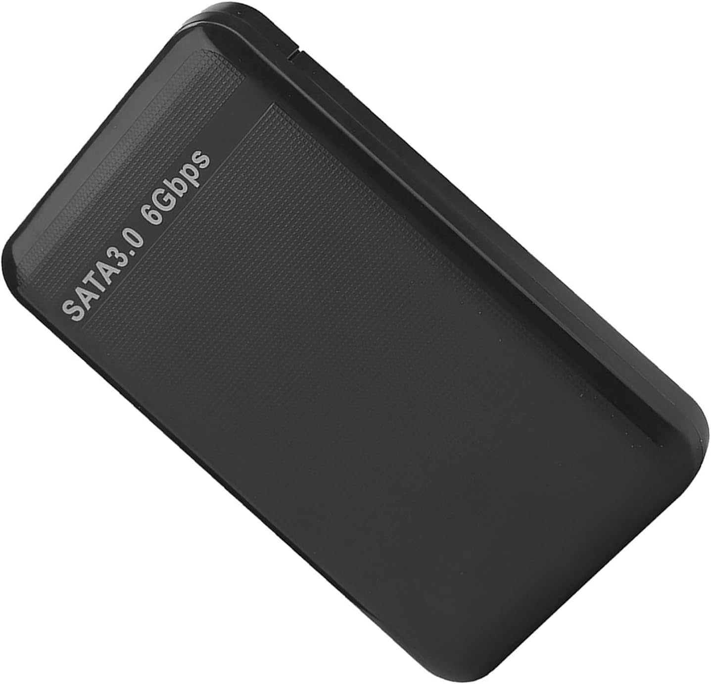 External Hard Drive Enclosure, 2.5" SSD Enclosure, 2.5" Hard Drive Enclosure for Tech Enthusiasts, Supports 6TB UASP Acceleration (Black) (Not Included)