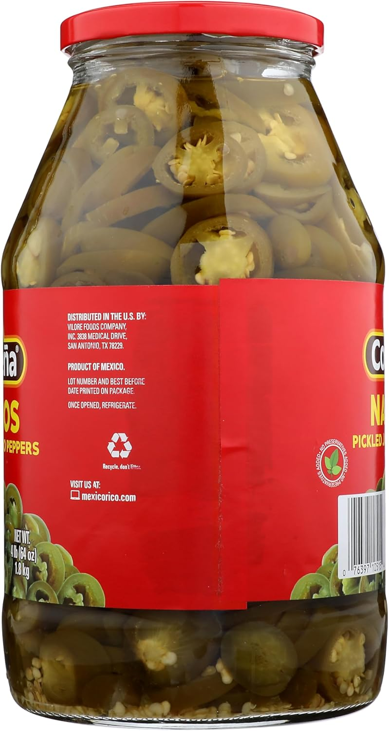 La Costena Pickled Jalapeno Nacho Slices, 1.8 Kg image number 1