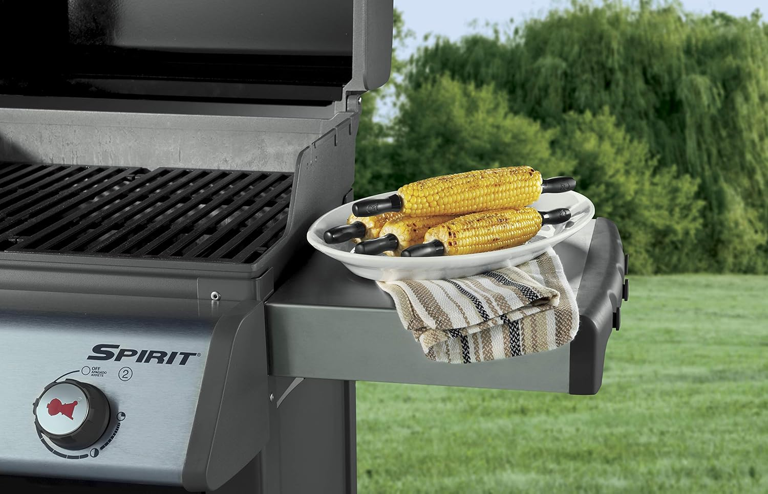 Weber Original Corn Pick Set, Black image number 3