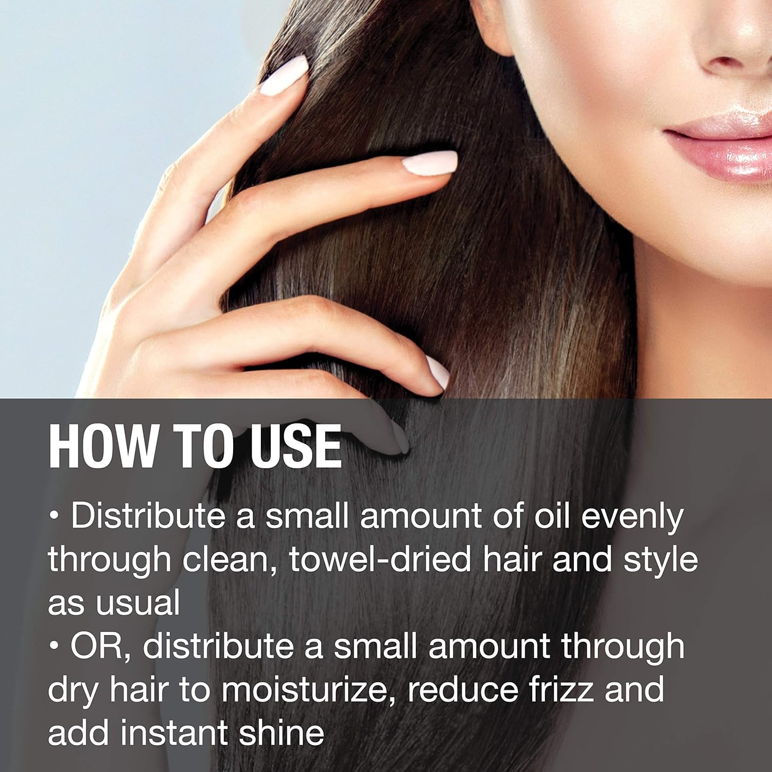 Great Clips Solutions by Nourishing Oil, 1.75Oz | Argan-Oil Blend Hydrates Hair & Skin | Great for Dry, Damaged Hair image number 3