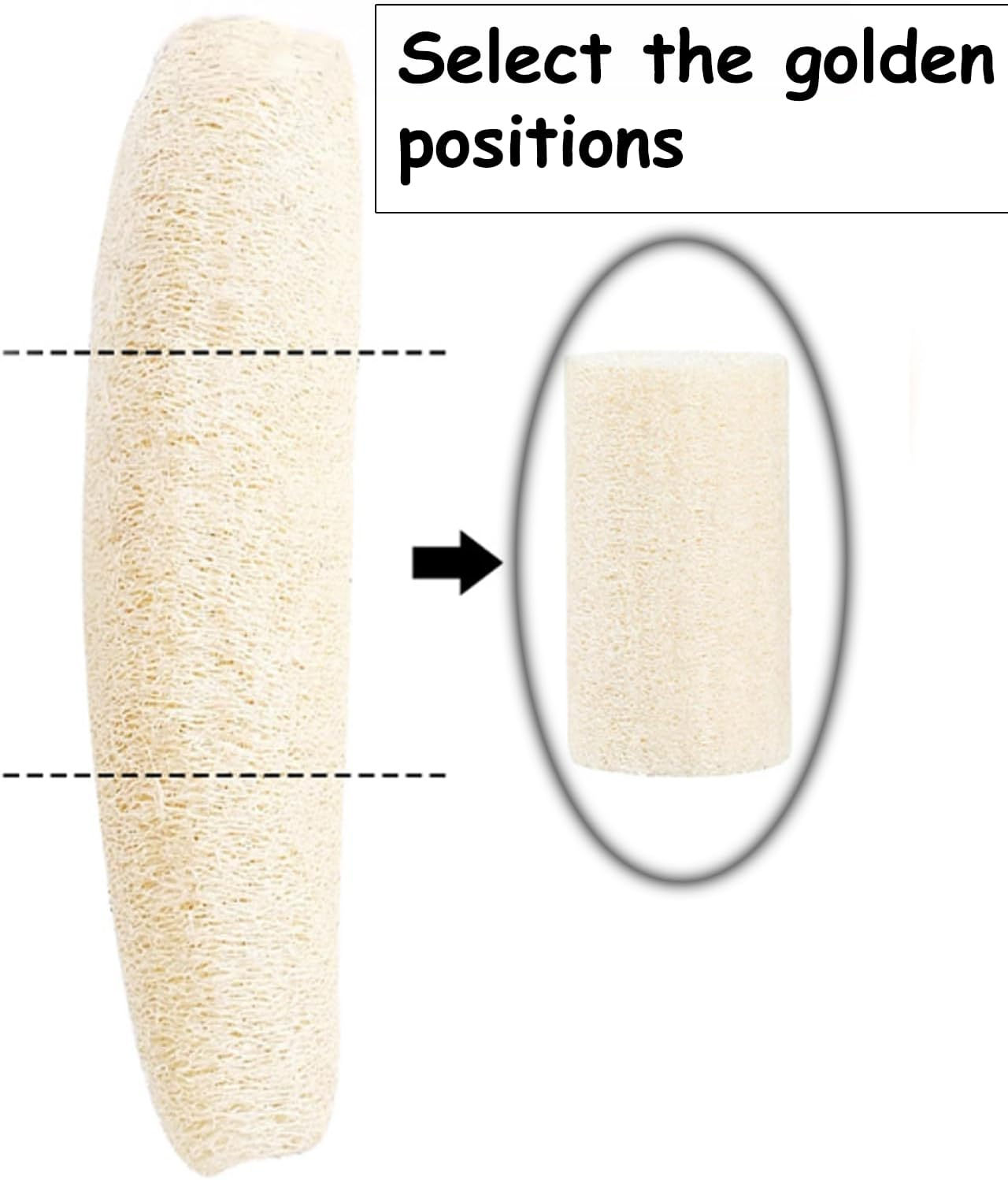 Fokmuaex 2 PCS Organic Loofah Sponges for Shower & Bath - Gentle Exfoliating Washcloths, Multi-Purpose Body Scrubber for Children Skin Care, Bath Spa Accessories