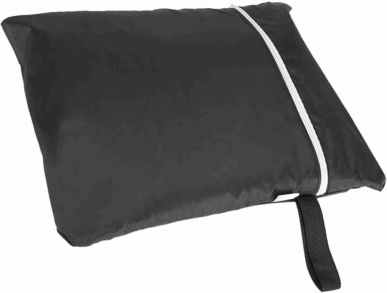 BBQ Grill Cover 67 Inch, BBQ Cover, Barbecue Protectorlarge 600D Heavy Duty Barbecue Gas Grill Cover for Weber Brinkmann Char Broil Holland Jenn Air, Black (80X66X100Cm)