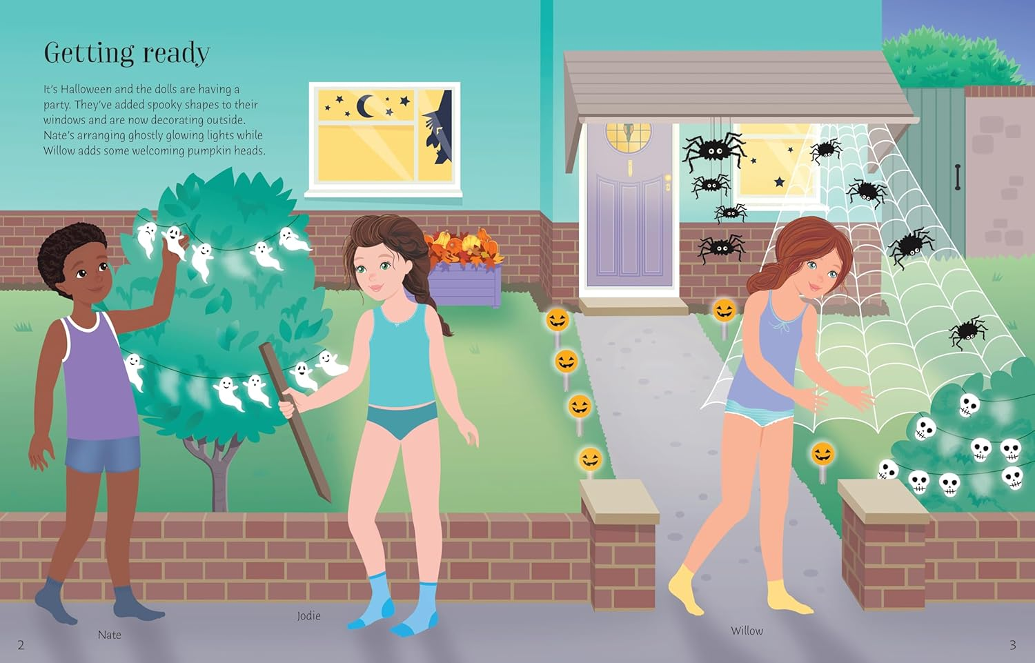 Sticker Dolly Dressing Halloween Party image number 1