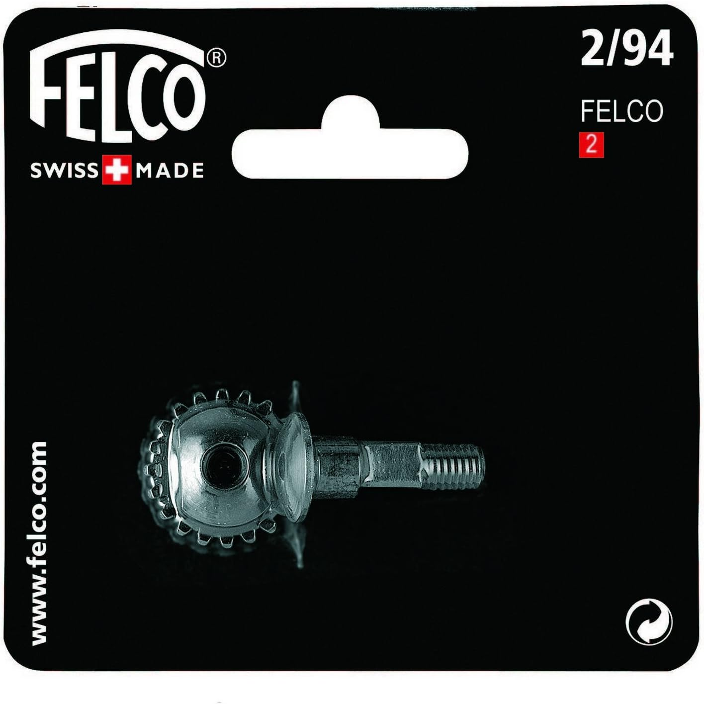 Felco 2/94 Spare Parts Bolt and Nut Kit for Pruning Shears, Black image number 2